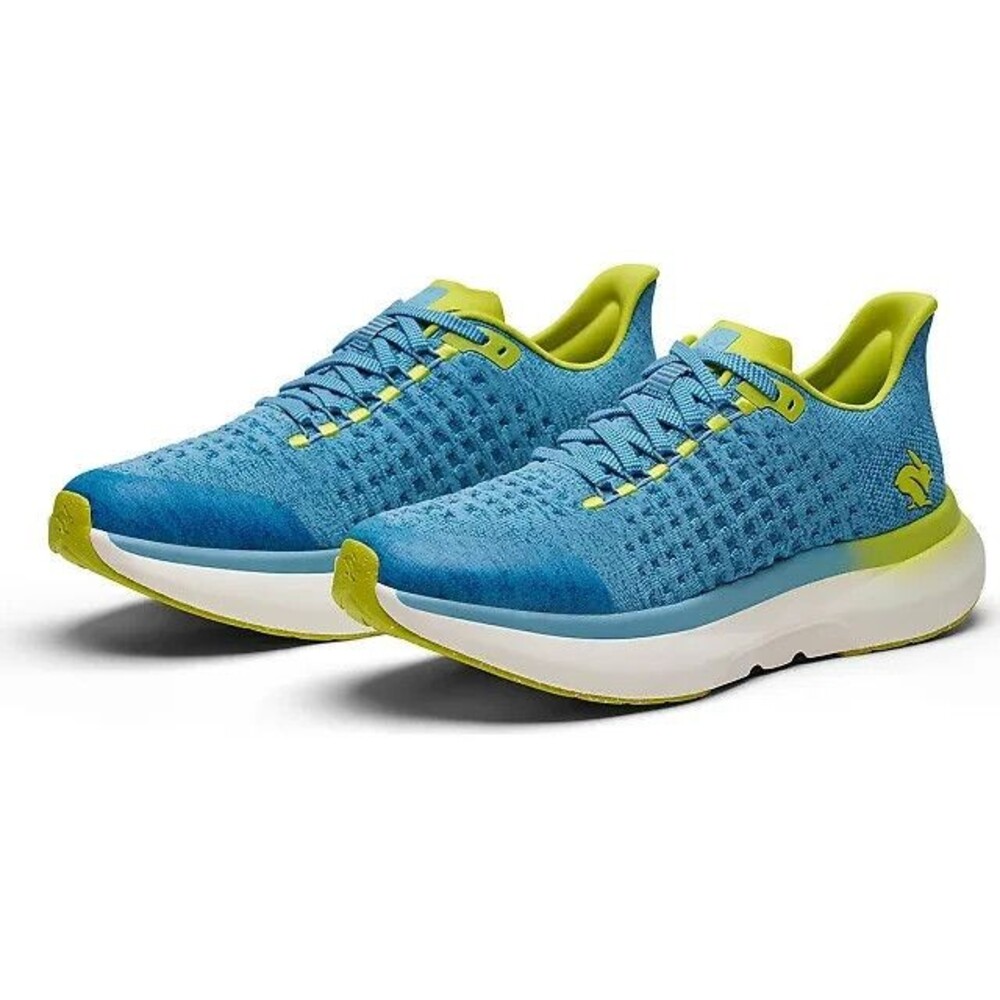 Rabbit Running Dream Chaser Men's Running Sneakers Shoes Blue Yellow NIB SZ 11.5